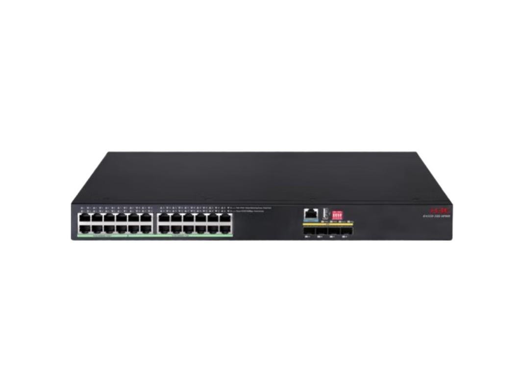 H3C IE4320-28S-HPWR工業交換機 構筑堅固高效的工業網絡核心